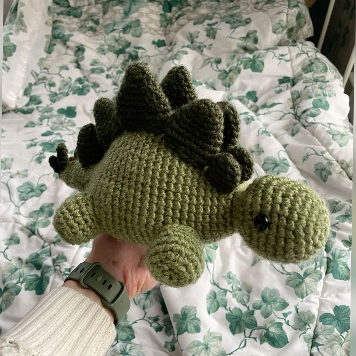 crochet dinosaur