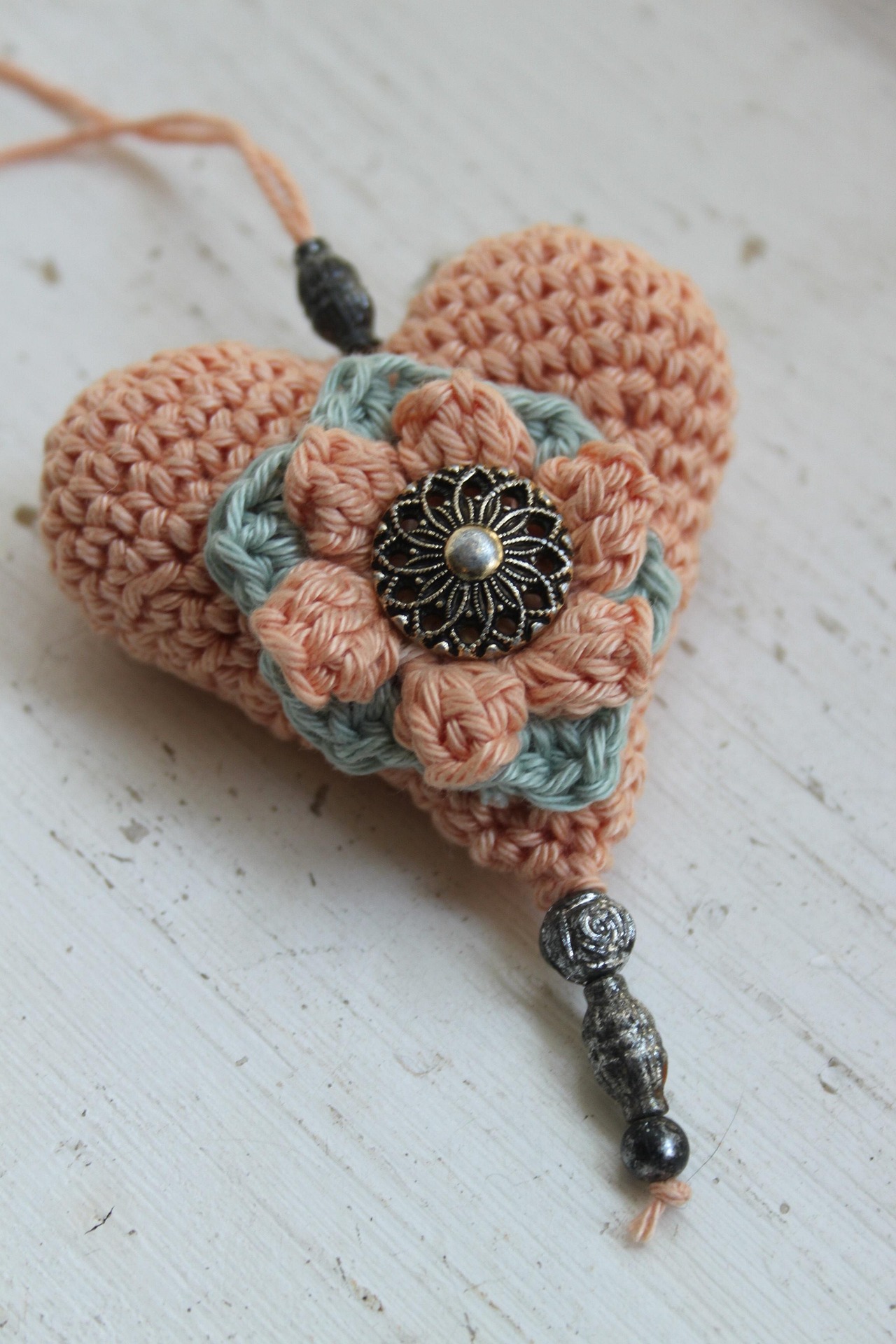 heart shaped crochet